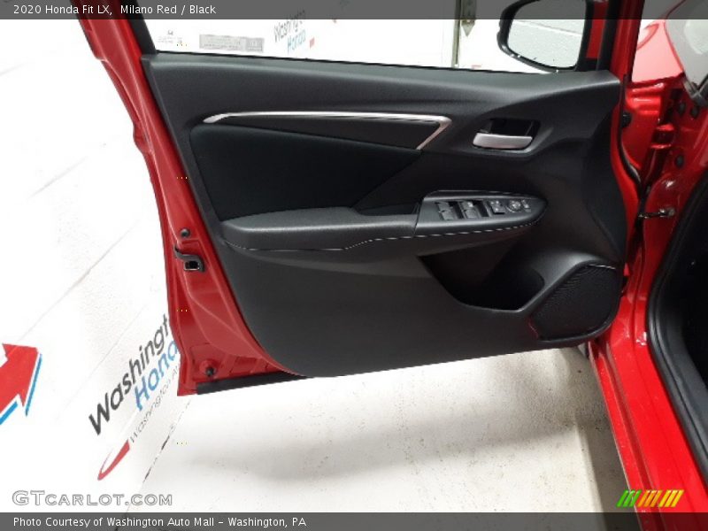 Milano Red / Black 2020 Honda Fit LX