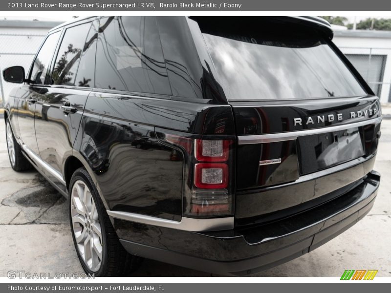 Barolo Black Metallic / Ebony 2013 Land Rover Range Rover Supercharged LR V8
