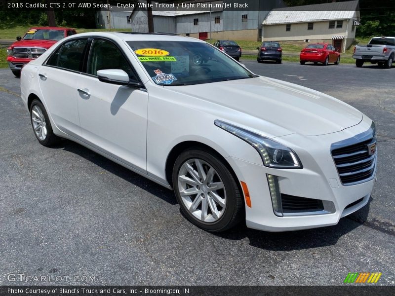 Front 3/4 View of 2016 CTS 2.0T AWD Sedan