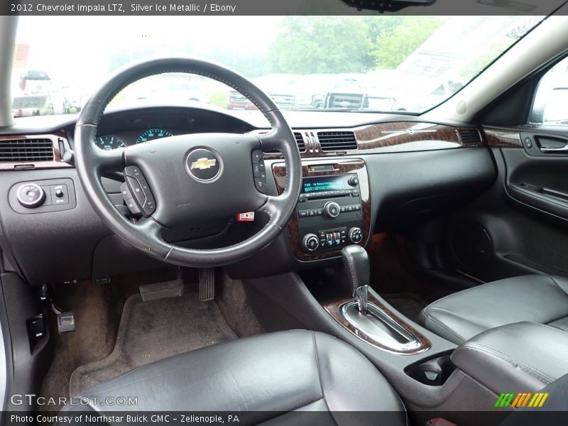 Silver Ice Metallic / Ebony 2012 Chevrolet Impala LTZ