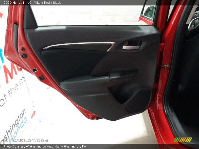 Milano Red / Black 2020 Honda Fit LX
