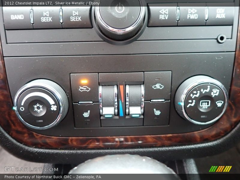 Silver Ice Metallic / Ebony 2012 Chevrolet Impala LTZ