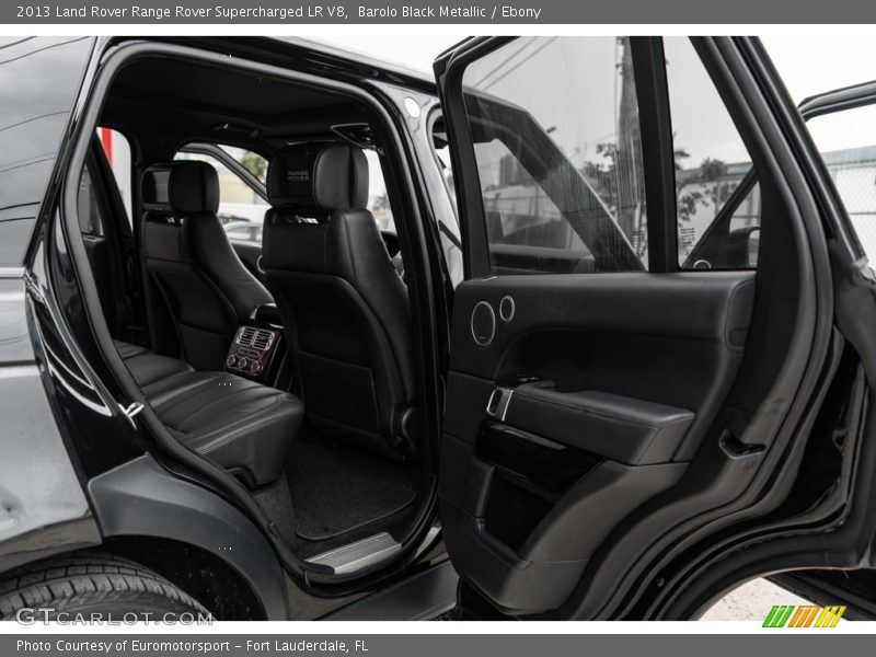 Barolo Black Metallic / Ebony 2013 Land Rover Range Rover Supercharged LR V8