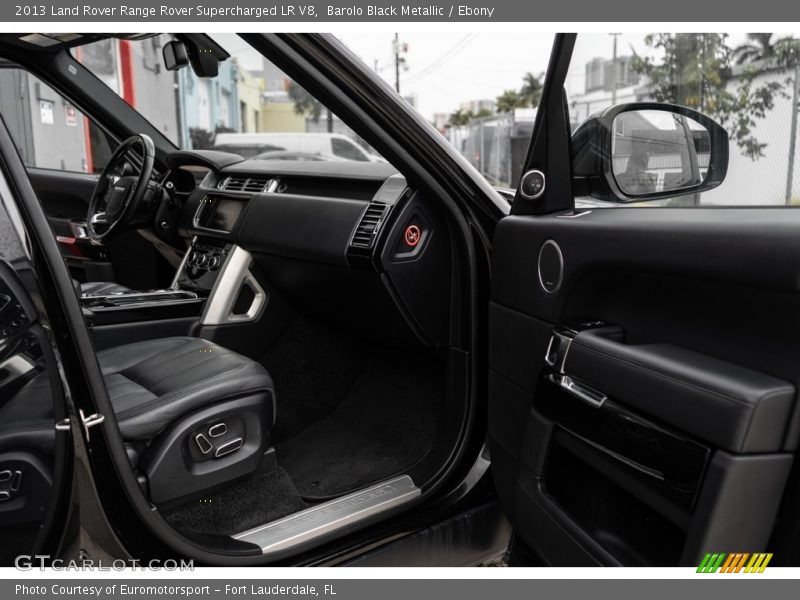 Barolo Black Metallic / Ebony 2013 Land Rover Range Rover Supercharged LR V8