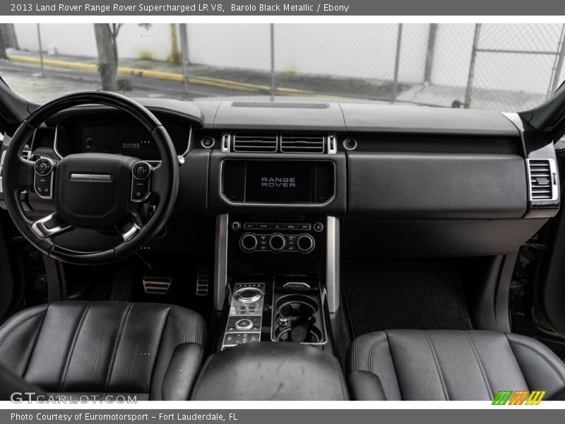 Dashboard of 2013 Range Rover Supercharged LR V8