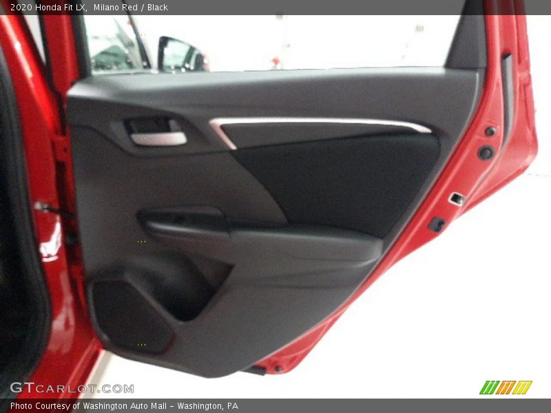 Milano Red / Black 2020 Honda Fit LX