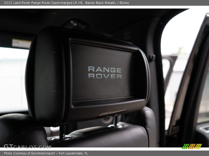Barolo Black Metallic / Ebony 2013 Land Rover Range Rover Supercharged LR V8