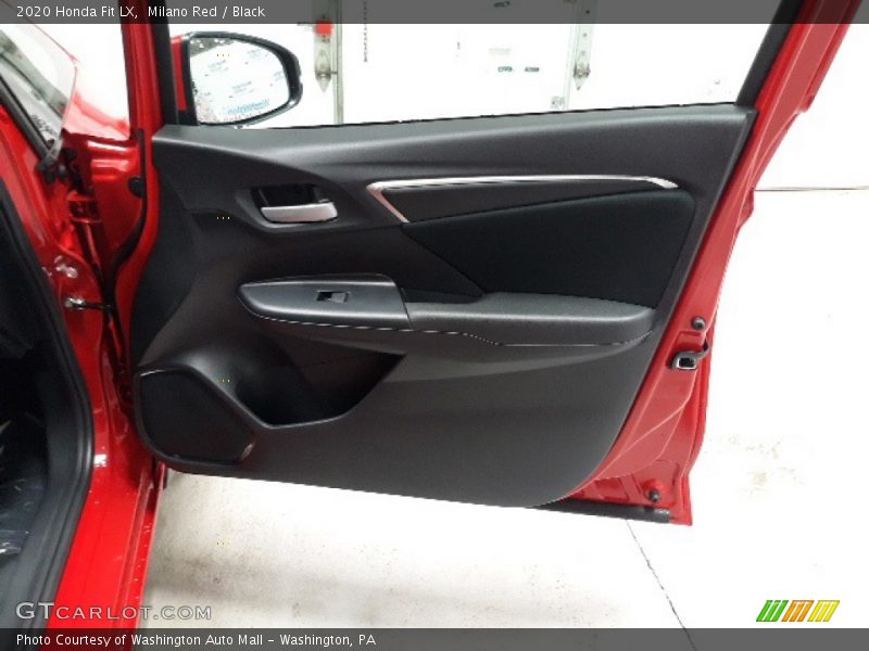 Milano Red / Black 2020 Honda Fit LX