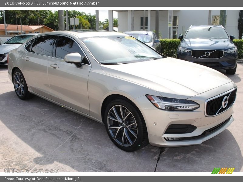 Front 3/4 View of 2018 S90 T5