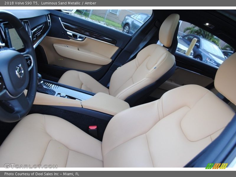 Front Seat of 2018 S90 T5