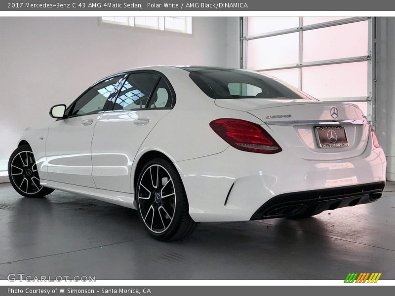 Polar White / AMG Black/DINAMICA 2017 Mercedes-Benz C 43 AMG 4Matic Sedan