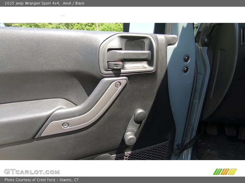 Anvil / Black 2015 Jeep Wrangler Sport 4x4