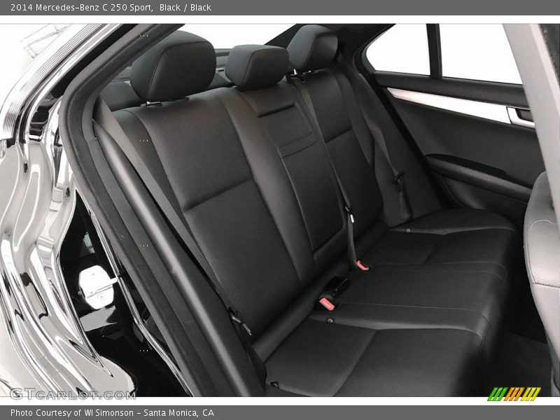 Black / Black 2014 Mercedes-Benz C 250 Sport