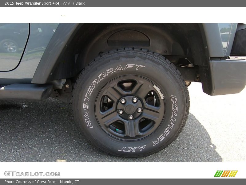 Anvil / Black 2015 Jeep Wrangler Sport 4x4