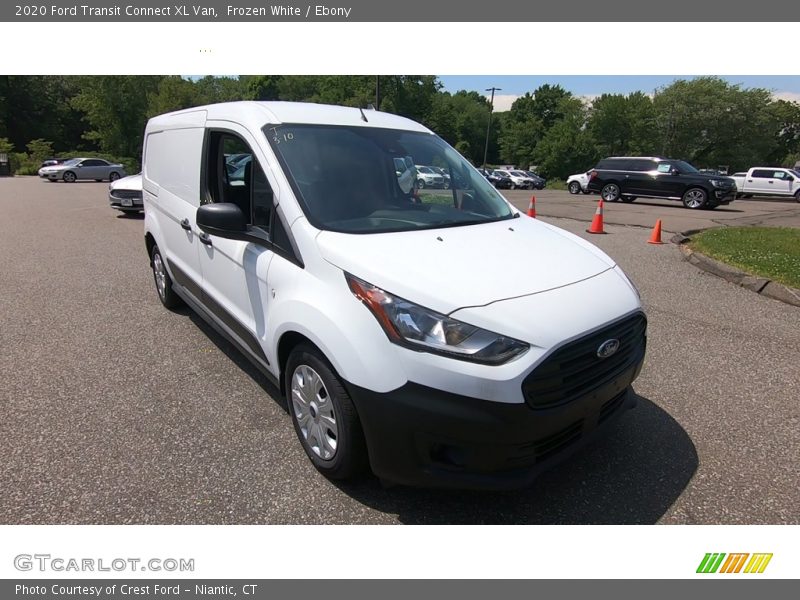 Frozen White / Ebony 2020 Ford Transit Connect XL Van