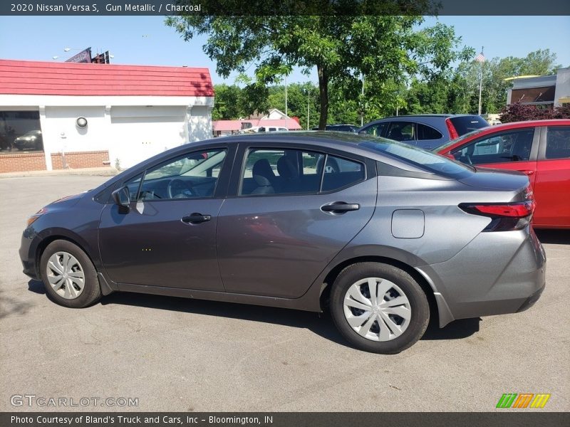 Gun Metallic / Charcoal 2020 Nissan Versa S