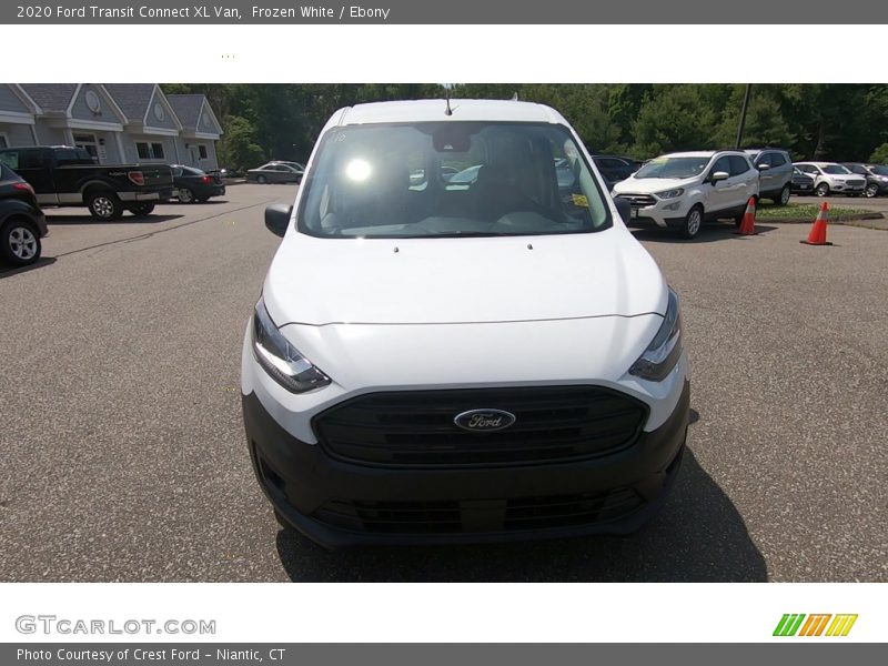 Frozen White / Ebony 2020 Ford Transit Connect XL Van