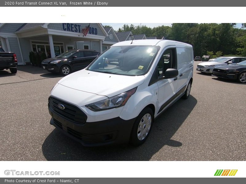 Frozen White / Ebony 2020 Ford Transit Connect XL Van