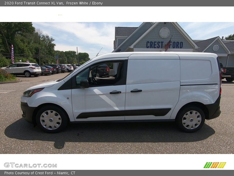 Frozen White / Ebony 2020 Ford Transit Connect XL Van