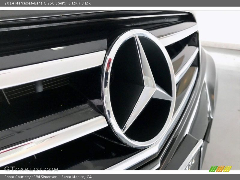 Black / Black 2014 Mercedes-Benz C 250 Sport