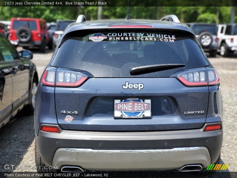 Blue Shade Pearl / Black 2020 Jeep Cherokee Limited 4x4