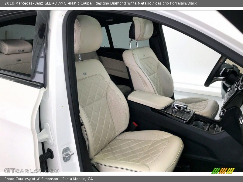 designo Diamond White Metallic / designo Porcelain/Black 2018 Mercedes-Benz GLE 43 AMG 4Matic Coupe