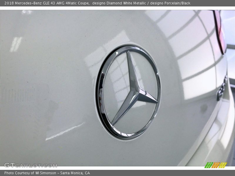 designo Diamond White Metallic / designo Porcelain/Black 2018 Mercedes-Benz GLE 43 AMG 4Matic Coupe