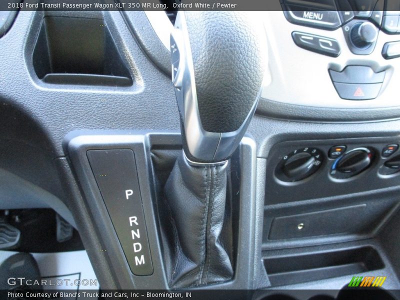 Oxford White / Pewter 2018 Ford Transit Passenger Wagon XLT 350 MR Long