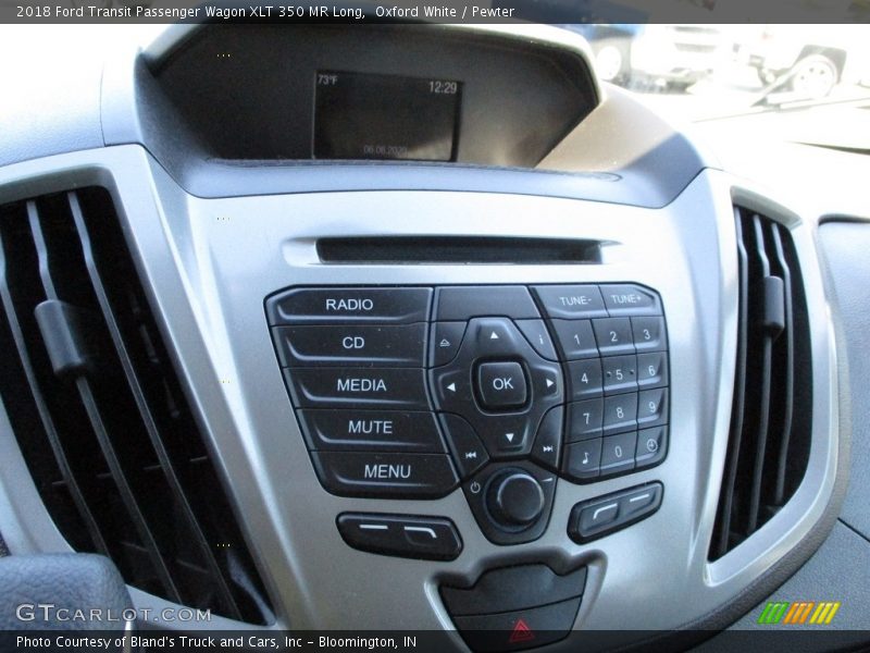 Oxford White / Pewter 2018 Ford Transit Passenger Wagon XLT 350 MR Long