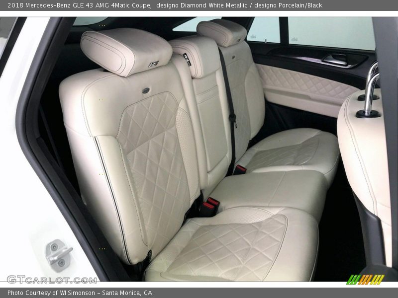designo Diamond White Metallic / designo Porcelain/Black 2018 Mercedes-Benz GLE 43 AMG 4Matic Coupe