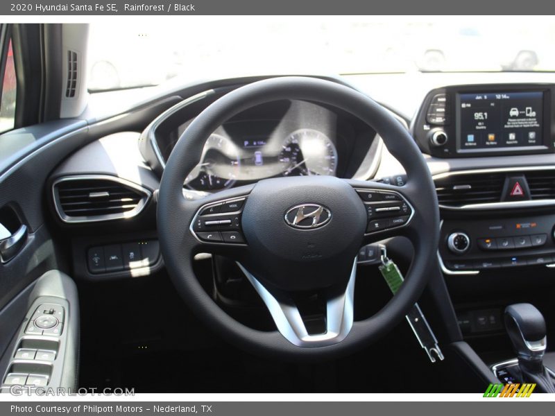 Rainforest / Black 2020 Hyundai Santa Fe SE