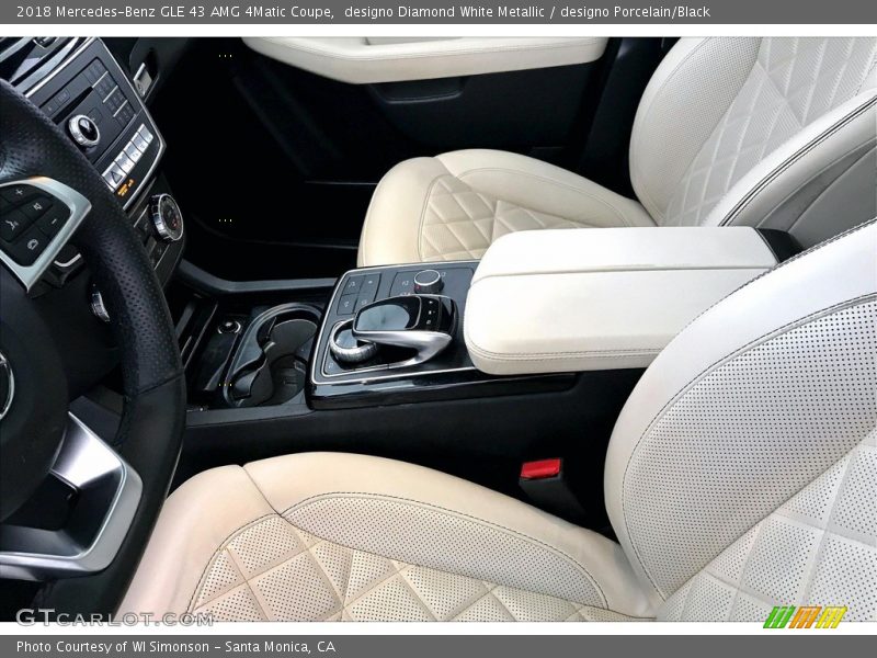 designo Diamond White Metallic / designo Porcelain/Black 2018 Mercedes-Benz GLE 43 AMG 4Matic Coupe