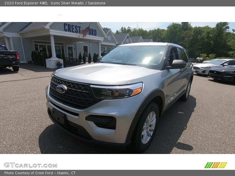 Iconic Silver Metallic / Sandstone 2020 Ford Explorer 4WD