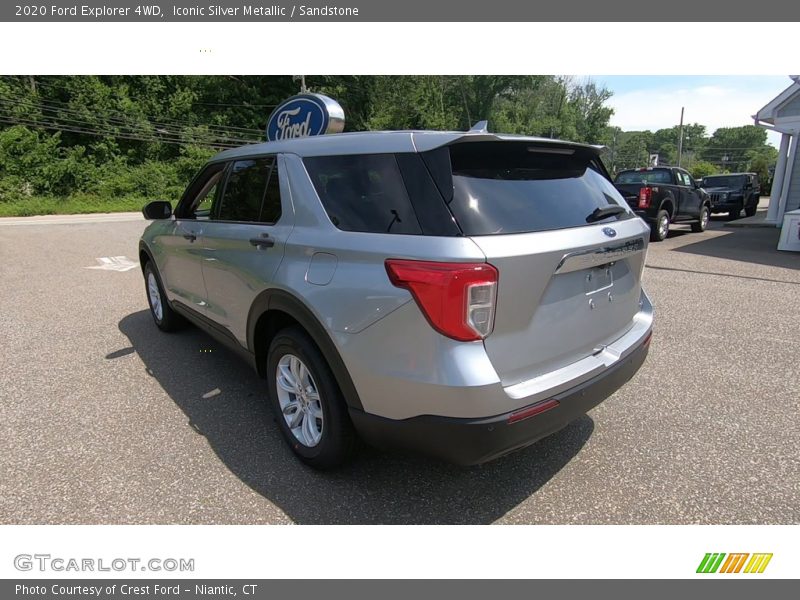 Iconic Silver Metallic / Sandstone 2020 Ford Explorer 4WD