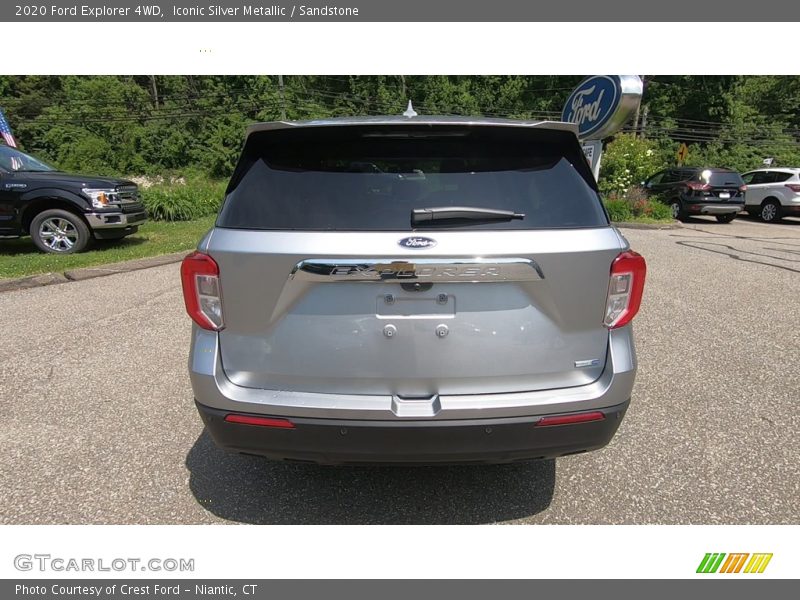 Iconic Silver Metallic / Sandstone 2020 Ford Explorer 4WD