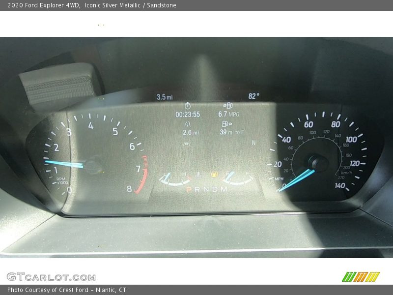 Iconic Silver Metallic / Sandstone 2020 Ford Explorer 4WD