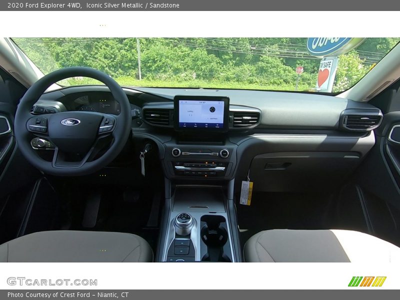 Iconic Silver Metallic / Sandstone 2020 Ford Explorer 4WD