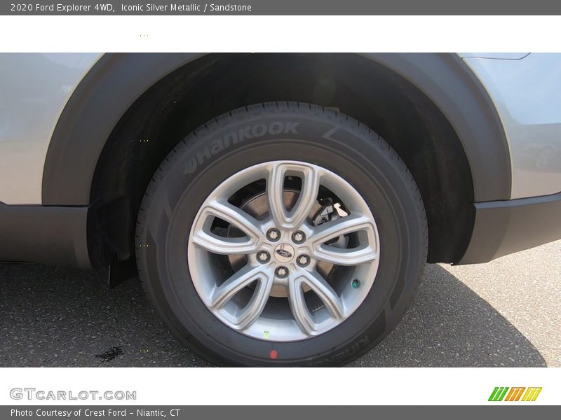 Iconic Silver Metallic / Sandstone 2020 Ford Explorer 4WD