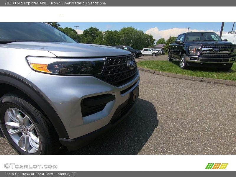Iconic Silver Metallic / Sandstone 2020 Ford Explorer 4WD