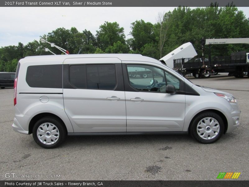  2017 Transit Connect XLT Van Silver