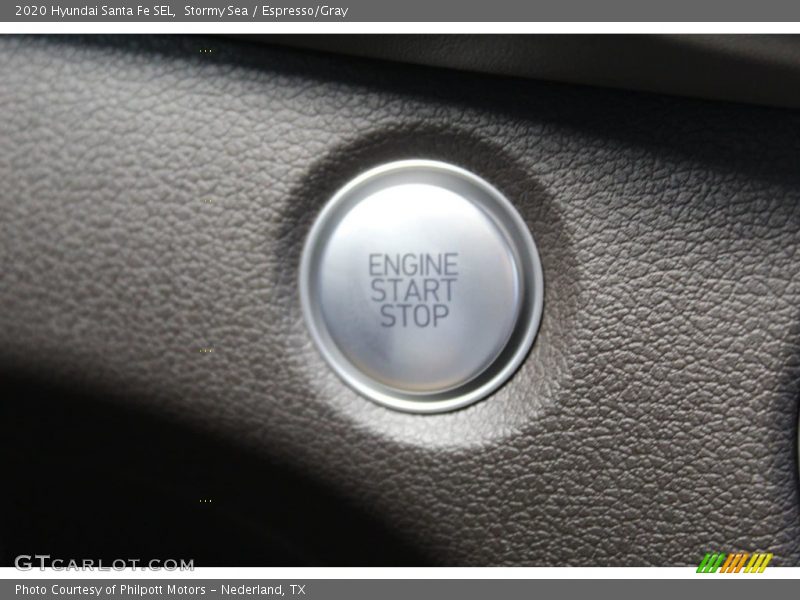 Stormy Sea / Espresso/Gray 2020 Hyundai Santa Fe SEL