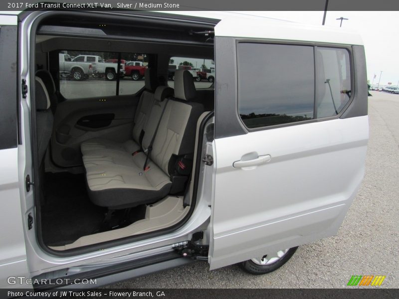 Rear Seat of 2017 Transit Connect XLT Van