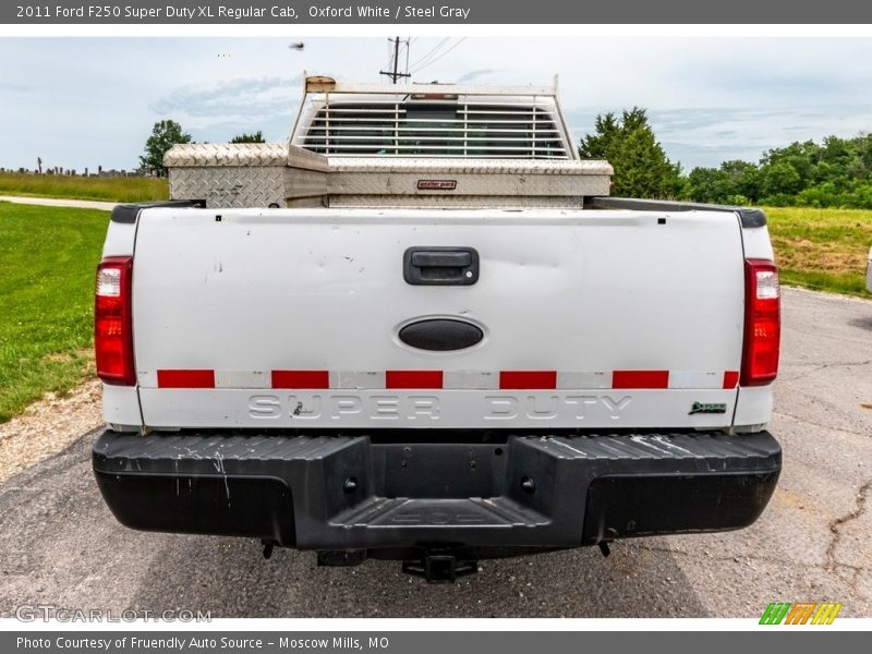 Oxford White / Steel Gray 2011 Ford F250 Super Duty XL Regular Cab