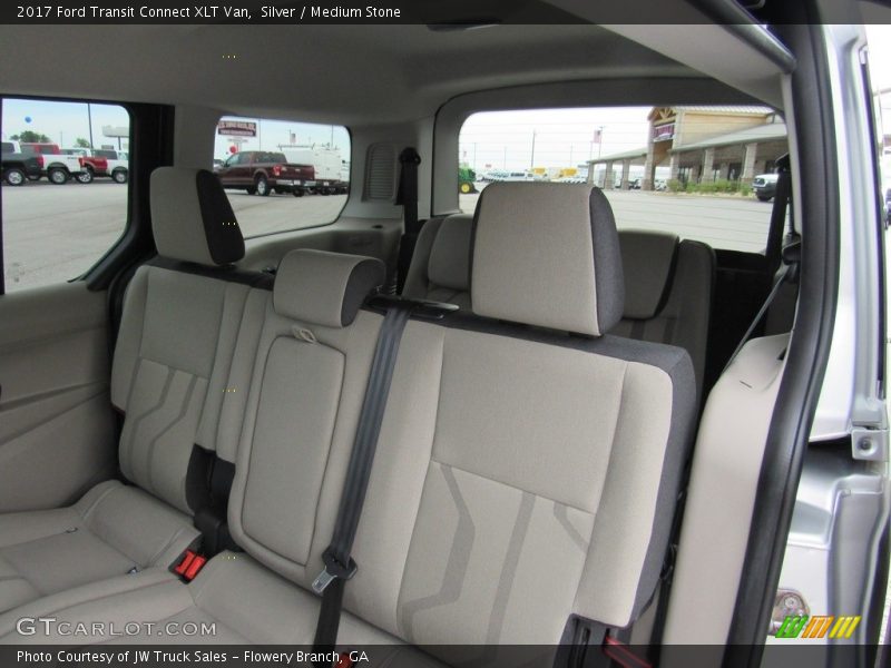 Rear Seat of 2017 Transit Connect XLT Van