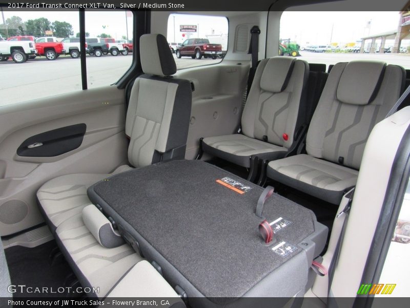 Rear Seat of 2017 Transit Connect XLT Van