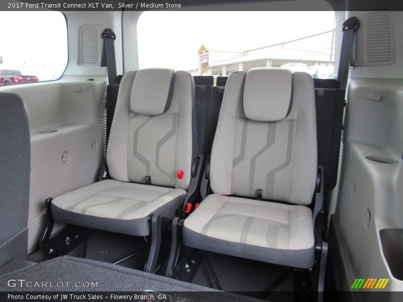 Rear Seat of 2017 Transit Connect XLT Van
