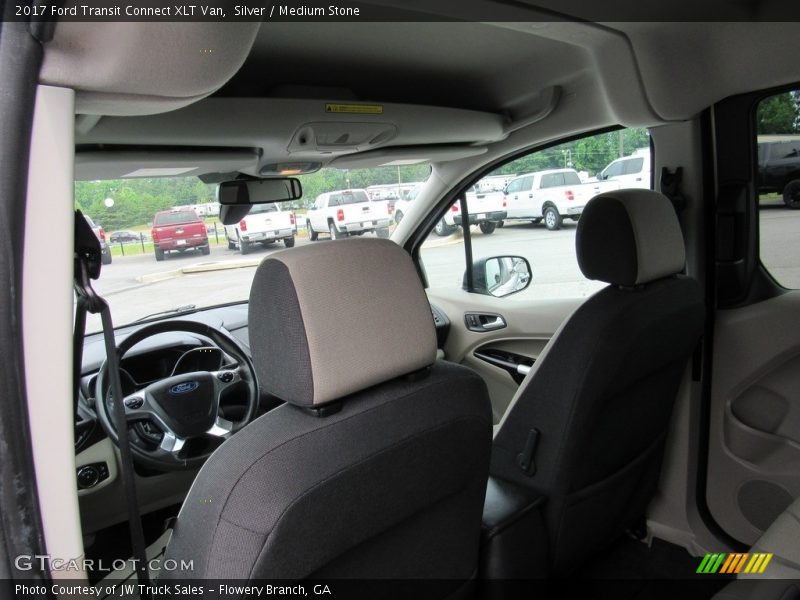 Silver / Medium Stone 2017 Ford Transit Connect XLT Van