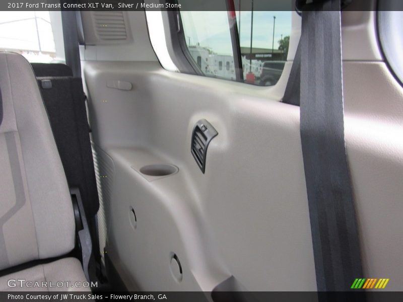 Silver / Medium Stone 2017 Ford Transit Connect XLT Van