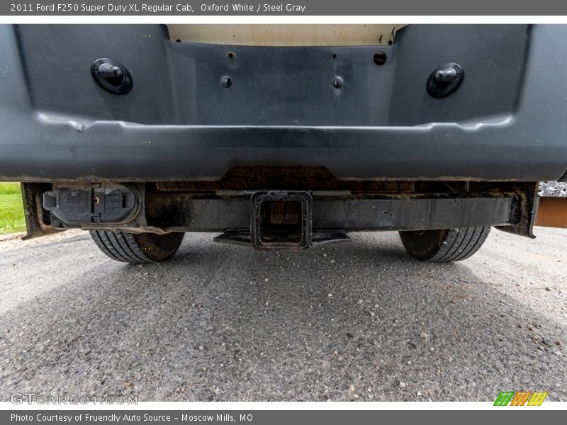 Oxford White / Steel Gray 2011 Ford F250 Super Duty XL Regular Cab
