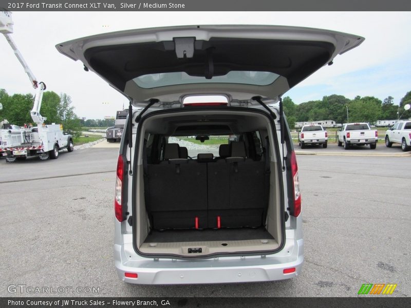 Silver / Medium Stone 2017 Ford Transit Connect XLT Van